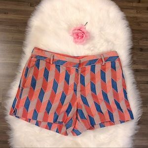Loft Geo Chevron Print Shorts